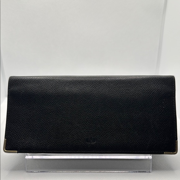 Valentino Garavani Handbags - Authentic Valentino Garavani Long Black Wallet